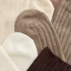 5er-Pack baumwollreiche, mehrfarbige Crew-Socken