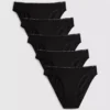 5er-Pack Bikini aus baumwollreicher Ware