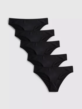 5er-Pack brasilianische Slips aus Mikrofaser