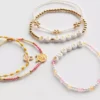 5er-Pack Disney-Perlenarmbänder mit Winnie-Puuh-Charms