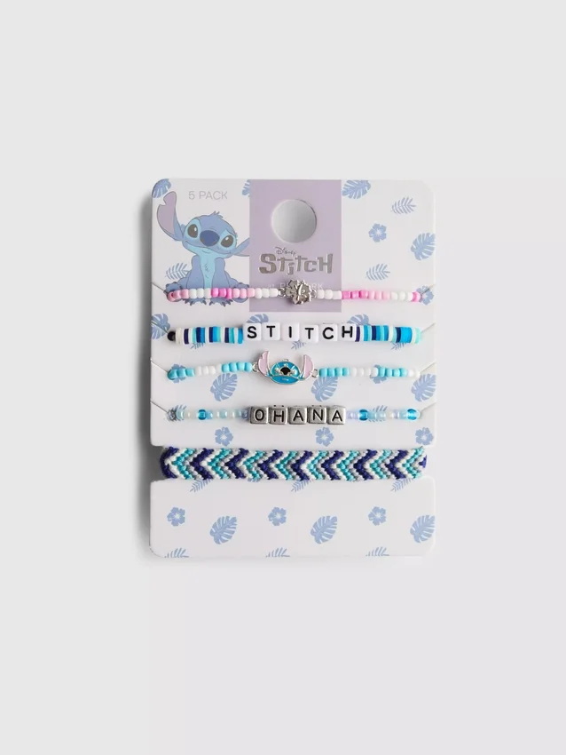5er-Pack Disney-Stitch-Armband-Set