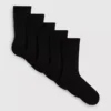 5er-Pack elegante Crew-Socken