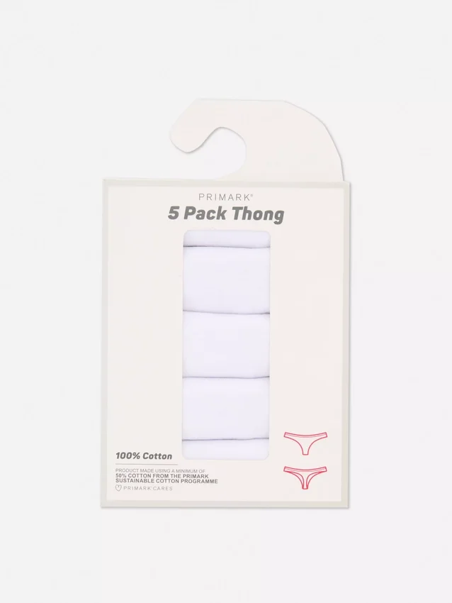 5er-Pack Essential-Tangas