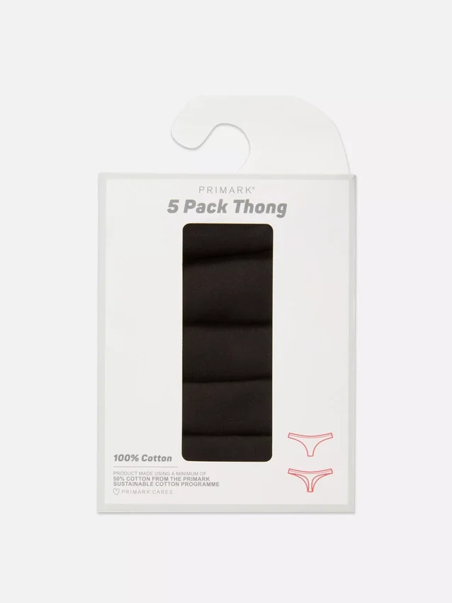 5er-Pack Essential-Tangas