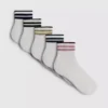 5er-Pack farbige gestreifte Socken