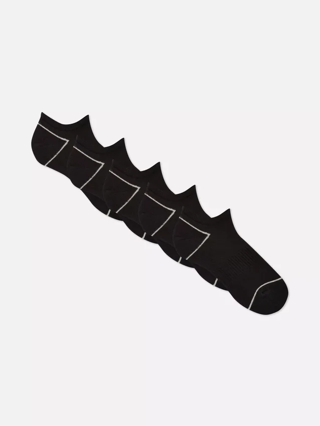 5er-Pack Frottee-Sneaker-Socken