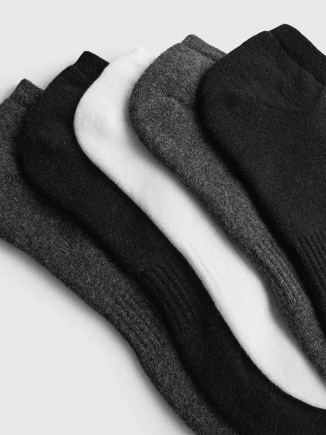 5er-Pack Frottee-Sneaker-Socken