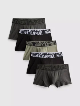 5er-Pack gemusterte Hipster-Slips