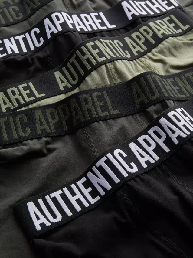 5er-Pack gemusterte Hipster-Slips