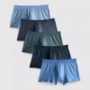 5er-Pack gerippte Premium-Boxershorts