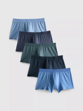5er-Pack gerippte Premium-Boxershorts