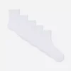 5er-Pack gerippte Viertel-Socken