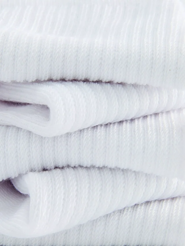 5er-Pack gerippte Viertel-Socken