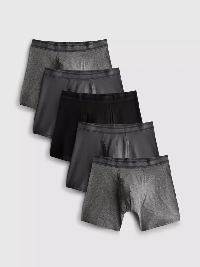 5er-Pack Jacquard-Badehosen