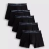 5er-Pack Jacquard Essential-Trunks