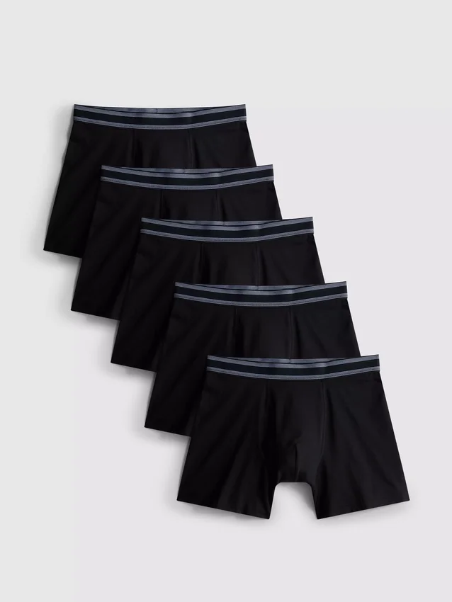 5er-Pack Jacquard Essential-Trunks