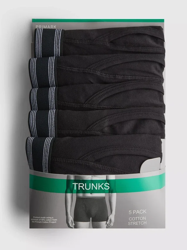 5er-Pack Jacquard Essential-Trunks