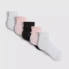 5er-Pack Knöchelsocken mit Tüllbesatz
