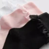 5er-Pack Knöchelsocken mit Tüllbesatz