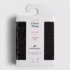 5er-Pack «Love to Lounge»-Tangas aus baumwollreichem Stoff