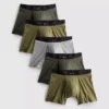 5er-Pack melierte Badehosen
