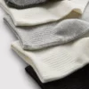 5er-Pack Quarter-Crew-Socken