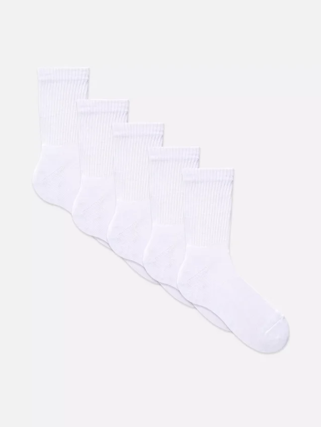 5er-Pack Sport-Crew-Socken