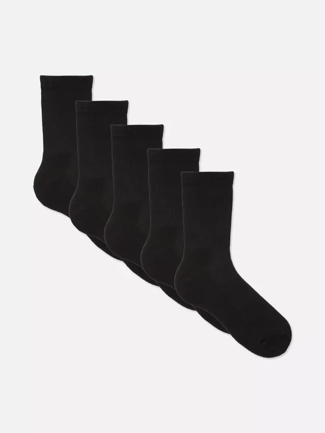 5er-Pack Sport-Crew-Socken