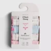 5er-Pack String-Slips mit hohem Baumwollanteil