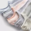 5er-Pack unsichtbare Baumwoll-Socken