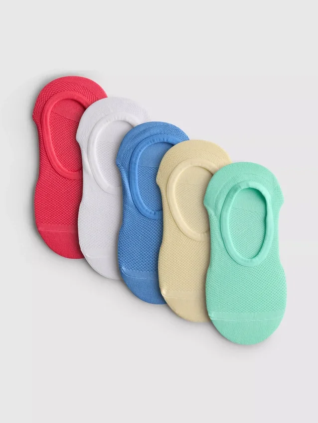 5er-Pack unsichtbare Sportsocken