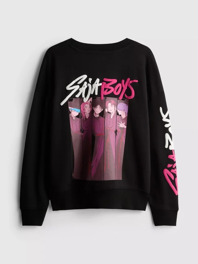 6–15 Jahre | K-Pop-Sweatshirt mit «Demon Hunters»-Motiv