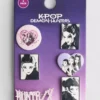 6er-Pack K-Pop-«Demon Hunters»-Abzeichen
