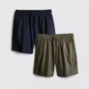 7–15 Jahre | 2er-Pack Shorts mit Kordelzug