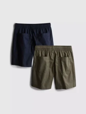 7–15 Jahre | 2er-Pack Shorts mit Kordelzug