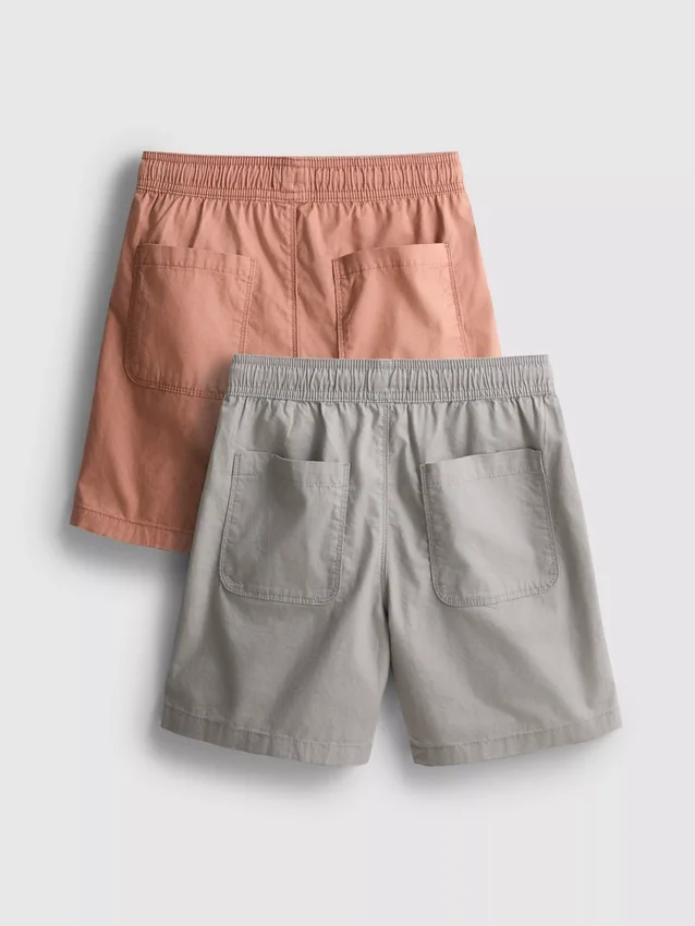 7–15 Jahre | 2er-Pack Shorts mit Kordelzug