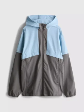 7–15 Jahre | Aktive Color-Block-Jacke mit Reissverschluss