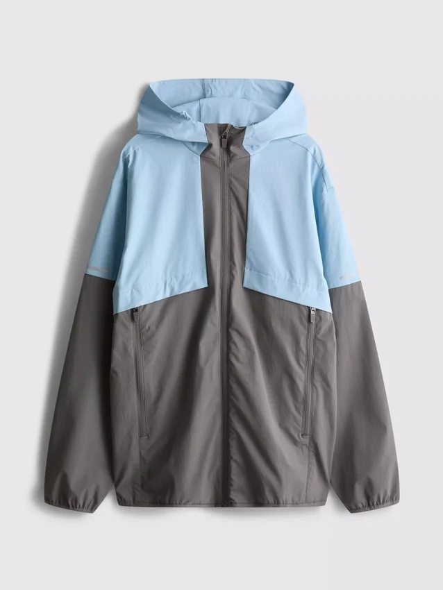 7–15 Jahre | Aktive Color-Block-Jacke mit Reissverschluss