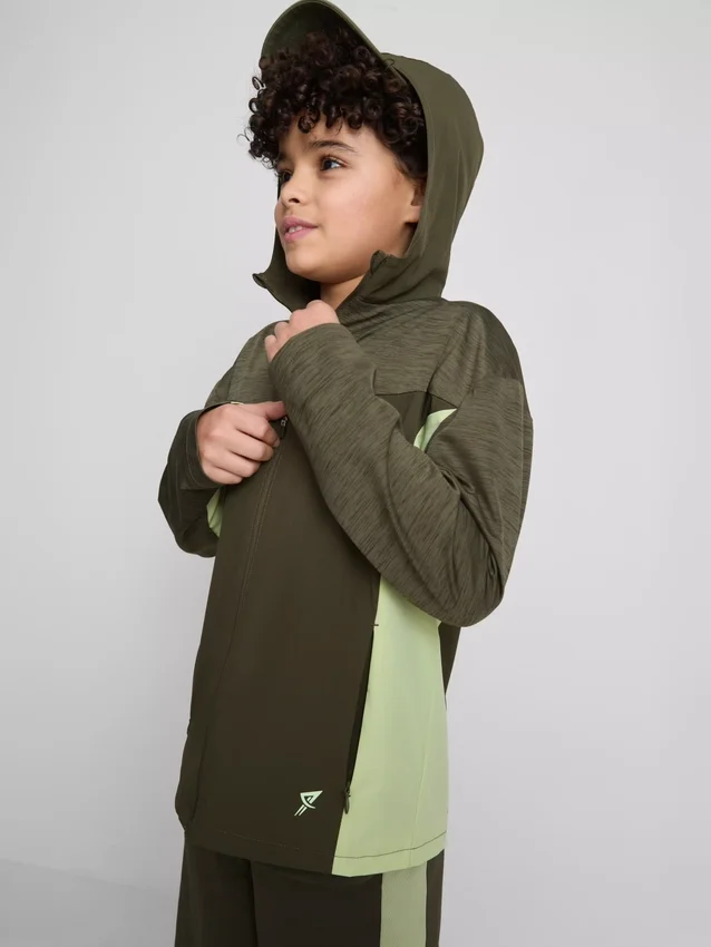 7–15 Jahre | Aktive Trainingsjacke mit Bonding
