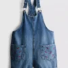 7–15 Jahre | bestickte Jeanslatzhose