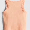 7–15 Jahre | besticktes geripptes Tanktop