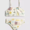 7–15 Jahre | Bikini mit Postkarten-Motiv