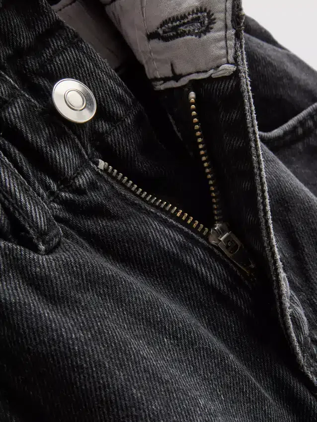 7–15 Jahre | Denim-Shorts im Paperbag-Stil