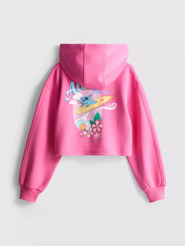 7–15 Jahre | Disney-Stitch-Hoodie mit Reissverschluss
