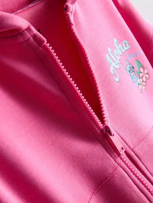 7–15 Jahre | Disney-Stitch-Hoodie mit Reissverschluss