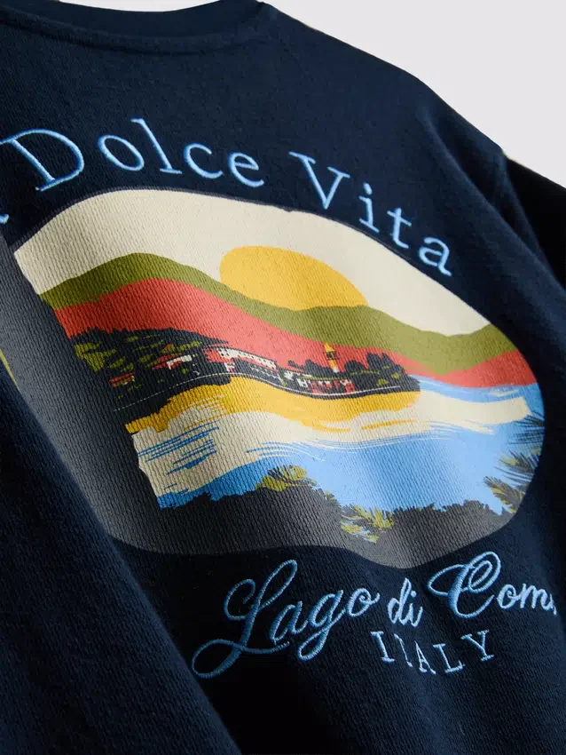 7–15 Jahre | Dolce Vita Hemd mit Aufdruck