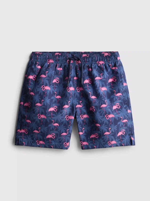 7–15 Jahre | Flamingo-Motiv auf Shorts