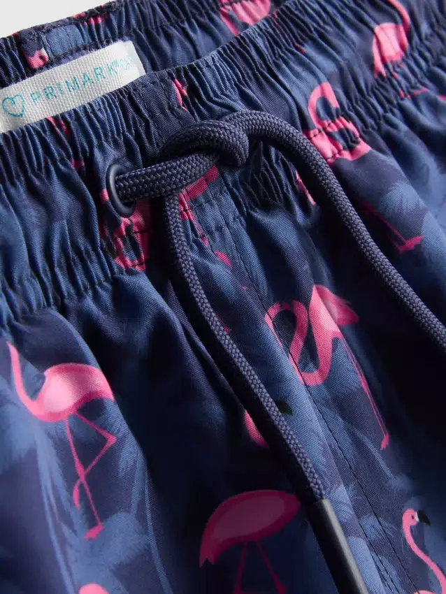 7–15 Jahre | Flamingo-Motiv auf Shorts