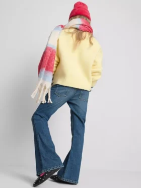7–15 Jahre | Flare-Jeans mit Gürtel