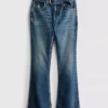 7–15 Jahre | Flare-Jeans mit Gürtel